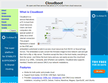 Tablet Screenshot of cloudboot.org